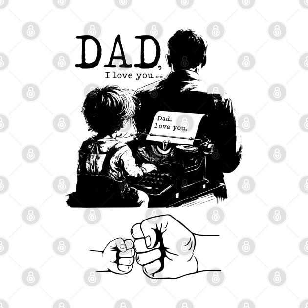 Dad i  love you check by DavidBriotArt