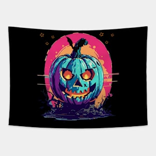 Jack O Lantern Halloween Tapestry