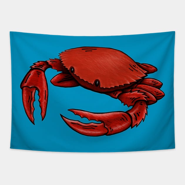 Crab Tapestry by Akman