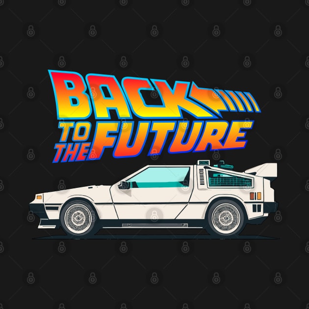 Back to the Future DMC Delorean by EdSan Designs