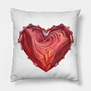 my heart is so hot Pillow