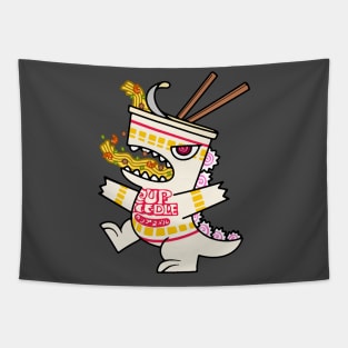 cup noodleZILLA Tapestry