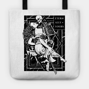 ETERNALLY YOURS - BLACK PRINT Tote