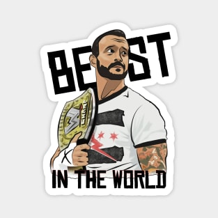 CM Punk Da Best Magnet