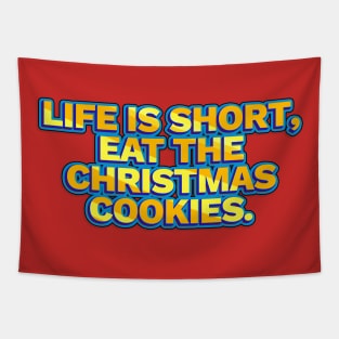 Christmas Funny Quote Tapestry