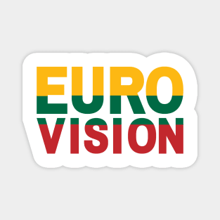 Eurovision - Lithuania Magnet