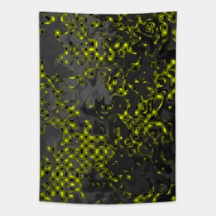 Beyond The Darkness Abstract Design Tapestry