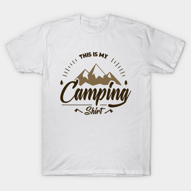 camping t shirts funny