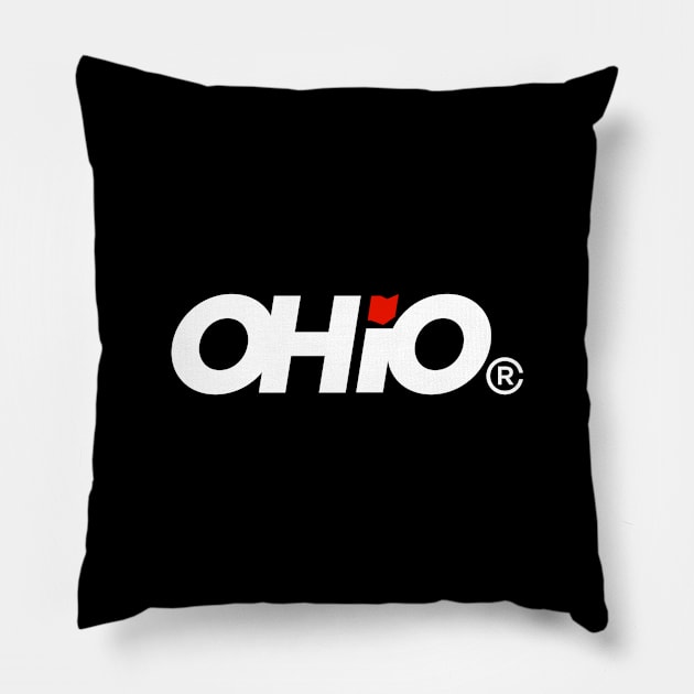 OHiO Pillow by madebyrobbycee