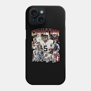 Christian McCaffrey College Vintage Bootleg Phone Case