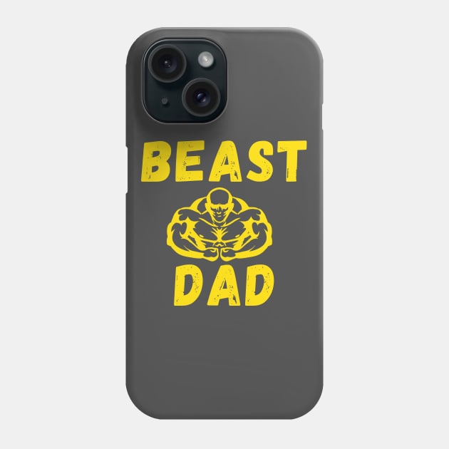 Beast Dad Phone Case by Being Famous