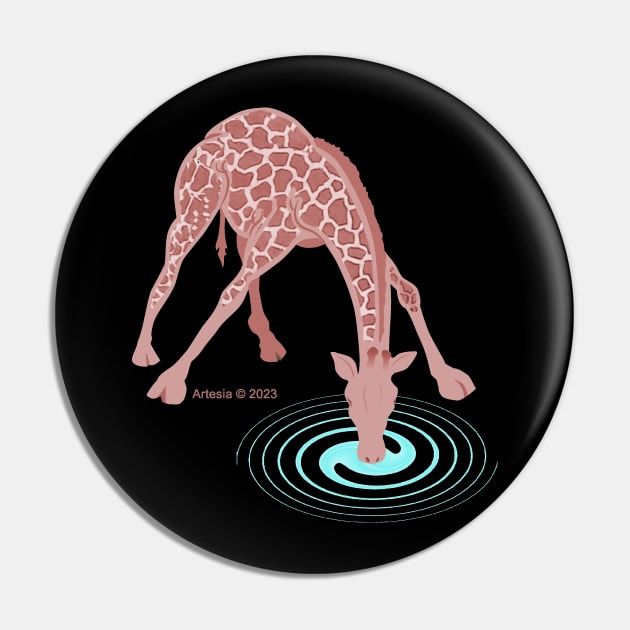 Baby Giraffe Pin by jrolland