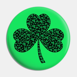 Black Clover of Clovers Pin