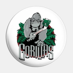 Vintage Amarillo Gorillas Hockey 2002 Pin