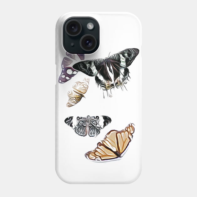 Butterfly Phone Case by salimax