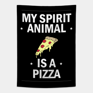 My Spirit Animal is a Pizza (v. 2) Tapestry