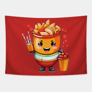 kawaii  junk food T-Shirt cute  funny Tapestry