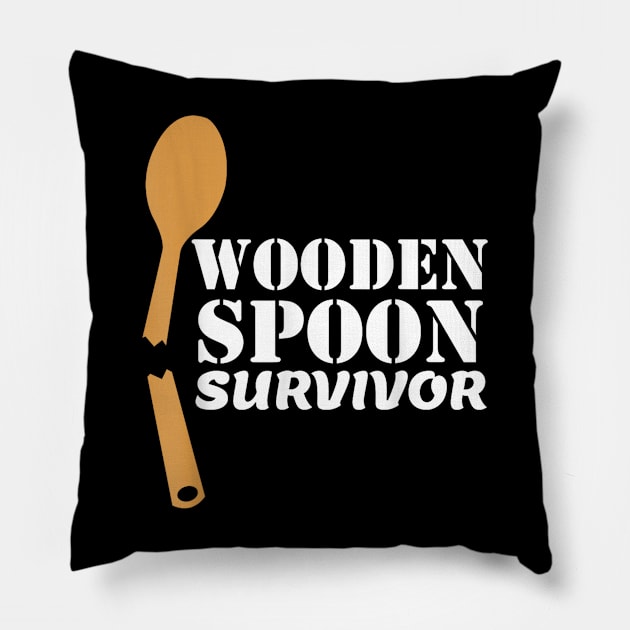 Wooden Spoon Survivor Pillow by WILLER