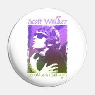 Scott Walker - Vintage Fanmade Pin