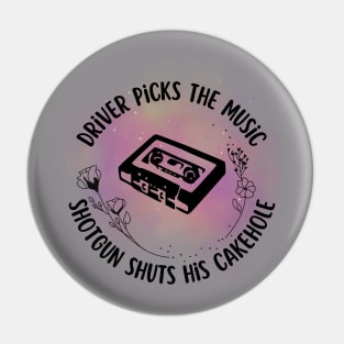 Supernatural - Driver Picks The Music Pin