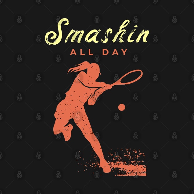 Tennis Quote Design for a Tennis Player by AlleyField