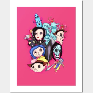 Coraline - The Braver You Are Laminated & Framed Poster (24 x 36)