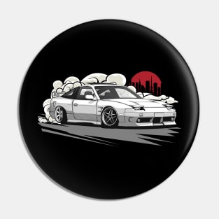 Nissan 180SX JDM Car Pin