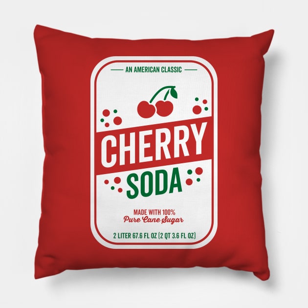 Cherry Soda halloween couple costume Pillow by DetourShirts