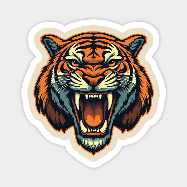 Bengal Tiger No.1 Magnet by DavidLoblaw