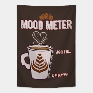 Mood Meter - Funny Coffee Tapestry