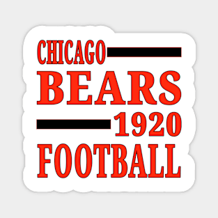 Chicago Bears Football 1920 Classic Magnet