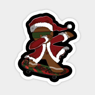 Dabbing Skater Gingerbread Magnet