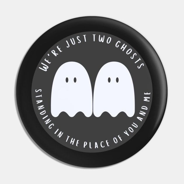 two ghosts Pin by broadwaymae