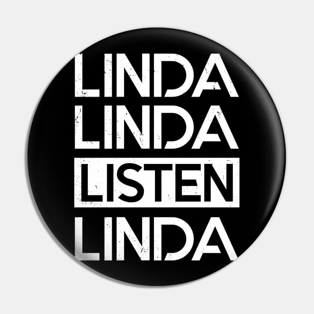 Lind Linda Listen Pin by TShirtWaffle1