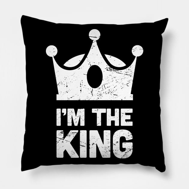 Funny LGBT Gay Pride Drag King Pillow by Wizardmode