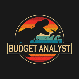 Budget Analyst Dinosaur T-Shirt