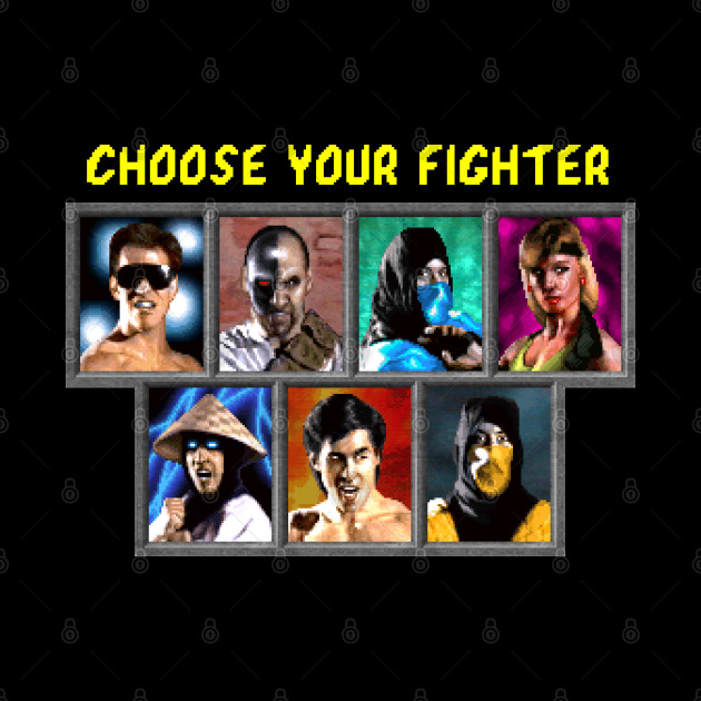 Choose Your Fighter - Mortal Kombat - Phone Case