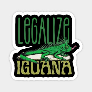 Funny Iguana saying, Iguana artwork, Iguana lovers Magnet