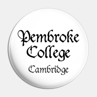 Cambridge Pembroke College Medieval University Pin
