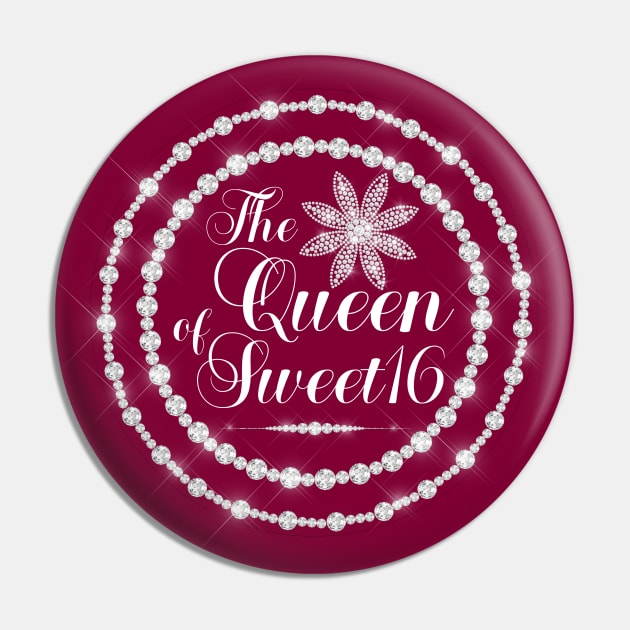 The Queen of Sweet 16 Pin by UniqueMe