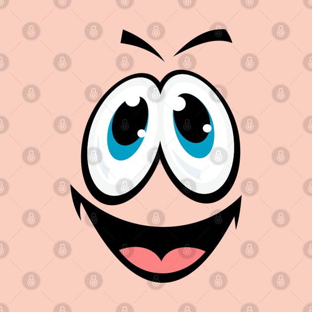 funny emoji cartoon face by MNZStar