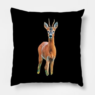 Roe Deer - Woodland Themed Kids Room, Funny Gifts For Forester, Cute Animals Pillow