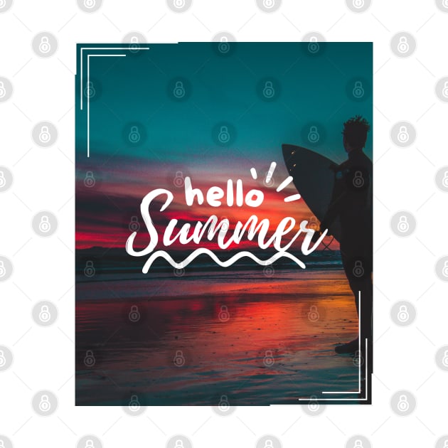 Hello Summer by CreativeTees23