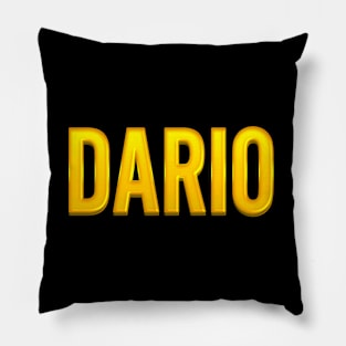 Dario Name Pillow