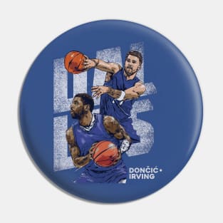 Kyrie Irving & Luka Doncic Dallas Duo Pin