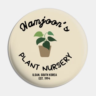 Namjoon's Plant Nursery (BTS) Pin