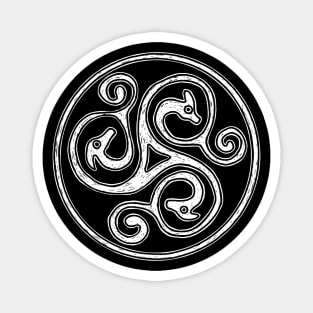 Celtic Dragon Design Magnet