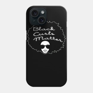 BLACK CURLS MATTER by AfreeKA -2 Phone Case