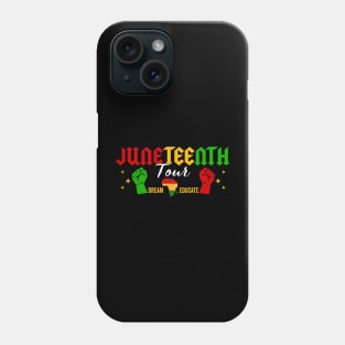 Juneteenth Tour, Black History, Black King Nutrition Facts, Celebrate Juneteenth, Juneteenth Month (2 Sided) Phone Case