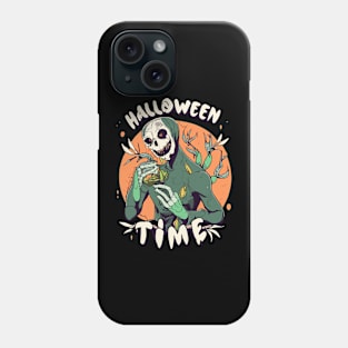 Halloween time but its plant eating zombie Phone Case